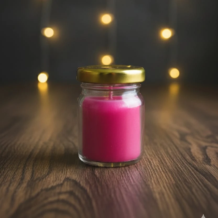 60gm Jar candel – Handcrafted scented candle by Shilpo O Soul