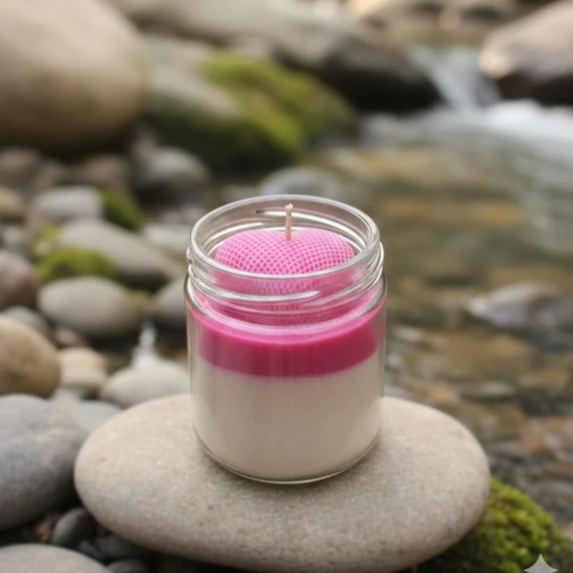 200ml jar candel  – Handcrafted scented candle by Shilpo O Soul