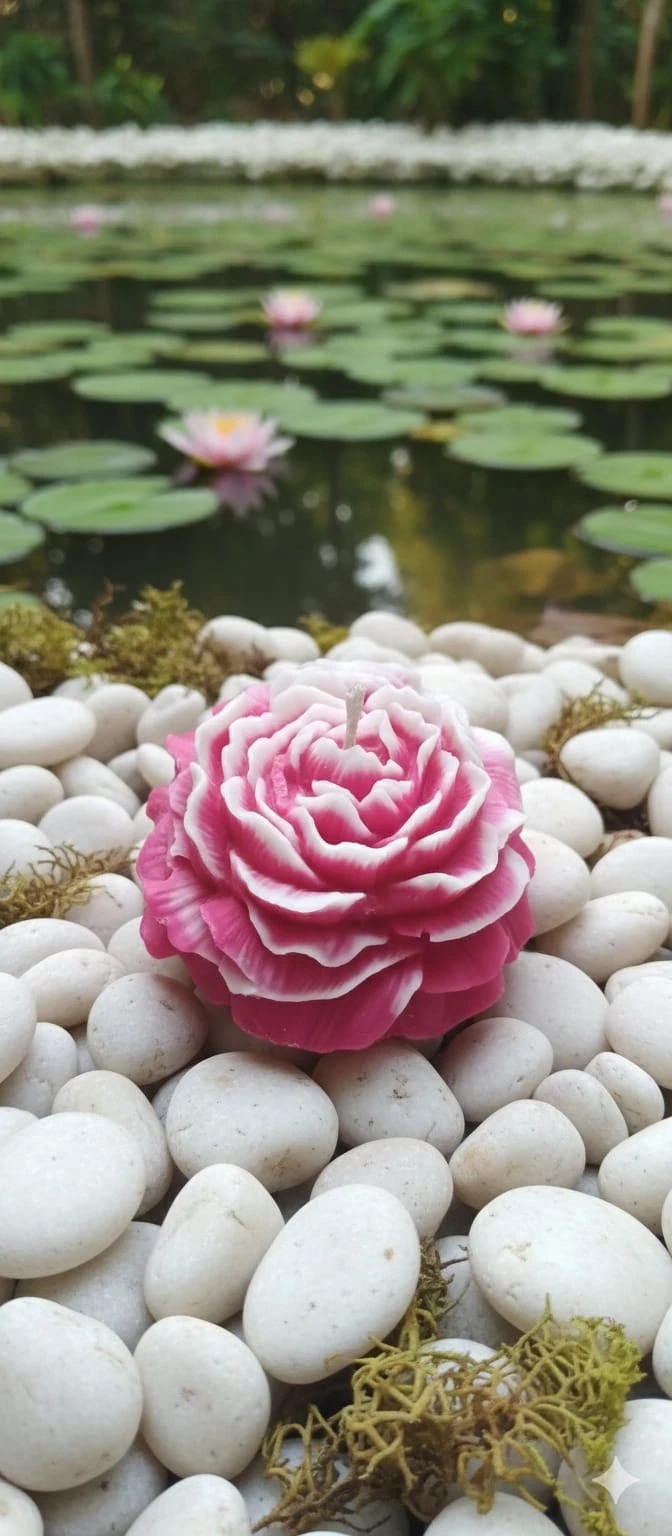 ​🌸 Peony Bloom Scented Candle 🌸 – Handcrafted scented candle by Shilpo O Soul