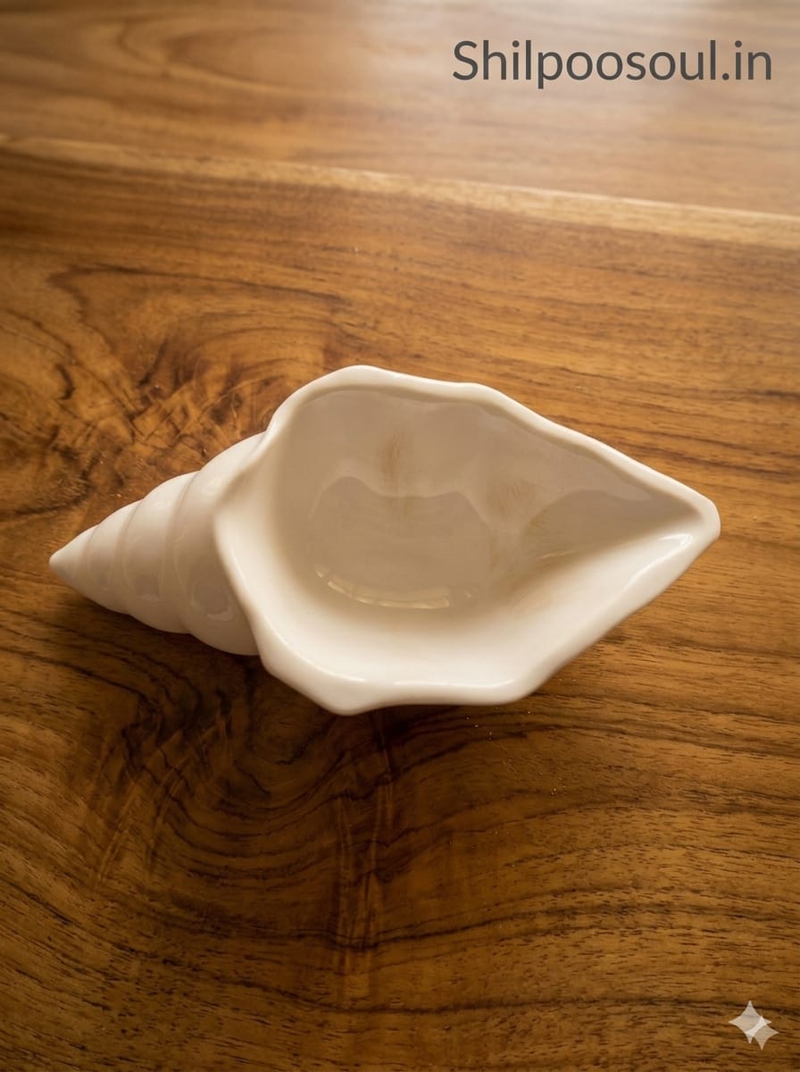 Sankha Bowl – Handcrafted scented candle by Shilpo O Soul